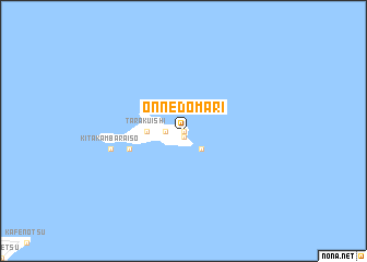 map of Onnedomari