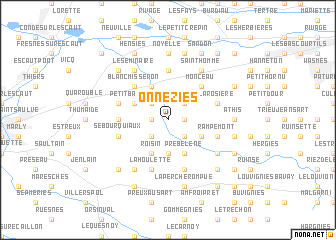map of Onnezies