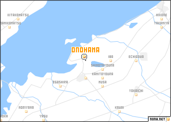 map of Ōnohama