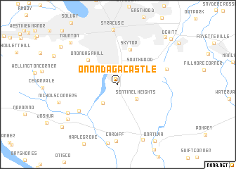 map of Onondaga Castle