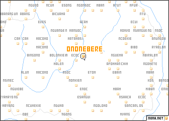 map of Ononebere