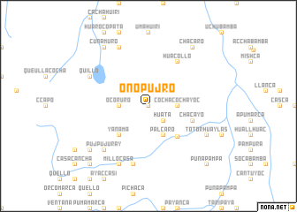 map of Onopujro