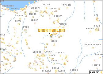 map of Onortibalari