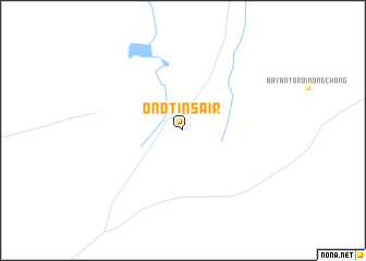 map of Onotin Sair