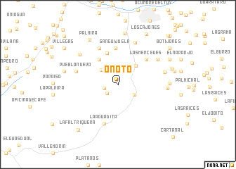 map of Onoto