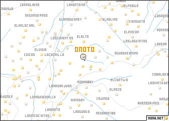 map of Onoto