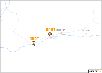 map of Onot