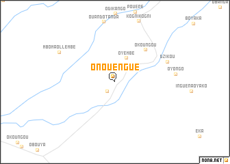 map of Onouèngué