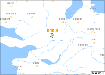 map of Onovi