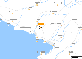 map of Ono