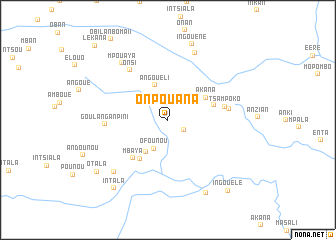 map of Onpouana