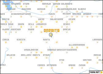 map of Onraita