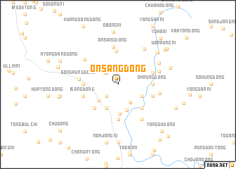 map of Onsang-dong