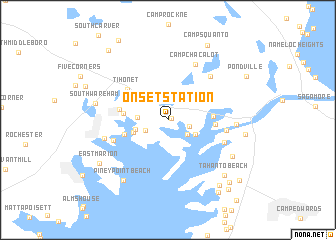 map of Onset Station