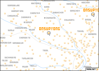 map of Onsup\