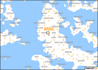 map of Onsu