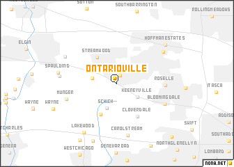 map of Ontarioville