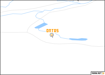 map of Ontas