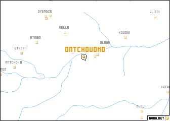 map of Ontchouomo