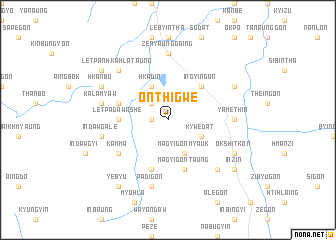 map of Onthigwe