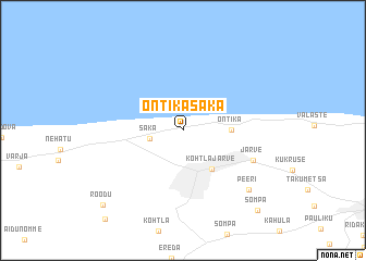 map of Ontika-Saka