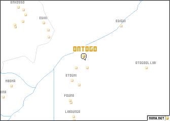 map of Ontogo