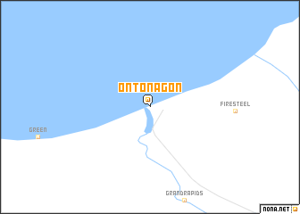 map of Ontonagon