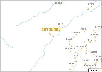 map of Ontourou