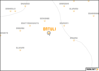 map of Ontuli