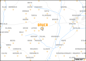 map of Onuca