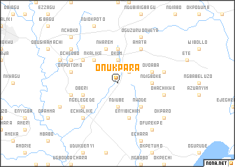 map of Onu Kpara