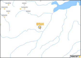 map of Onuk