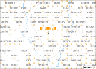 map of Onumabo