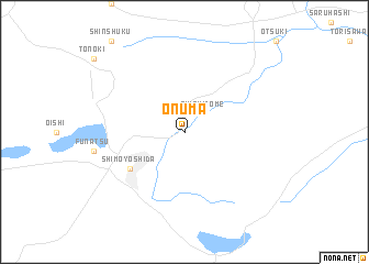 map of Onuma