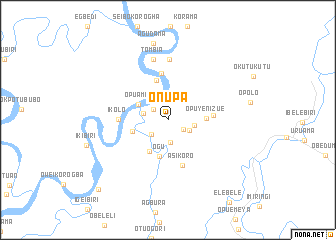 map of Onupa