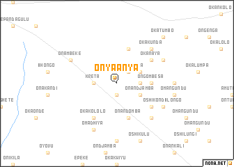 map of Onyaanya