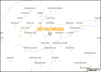 map of Onyodyaougo