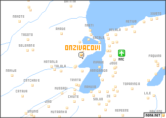 map of Onzivacovi