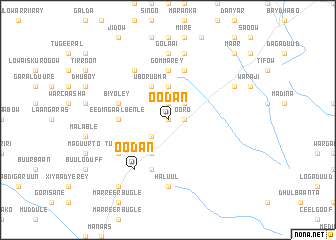 map of Oodan