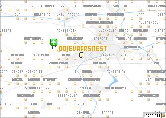 map of Ooievaarsnest