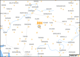 map of Ŏok