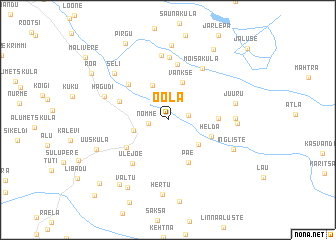 map of Oola