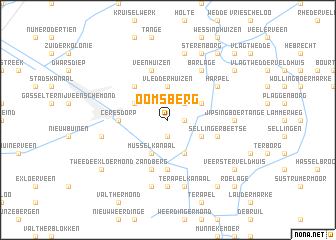 map of Oomsberg