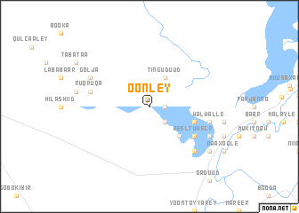 map of Oonley
