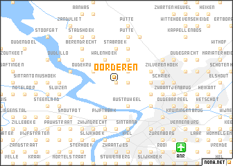 map of Oorderen