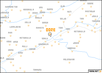 map of Oore