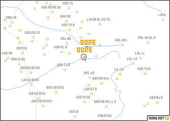 map of Ööre