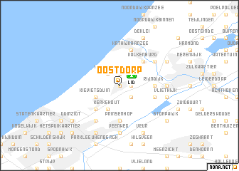 map of Oostdorp