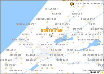 map of Oosteinde