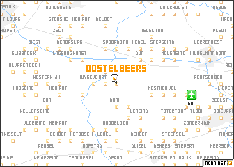 map of Oostelbeers